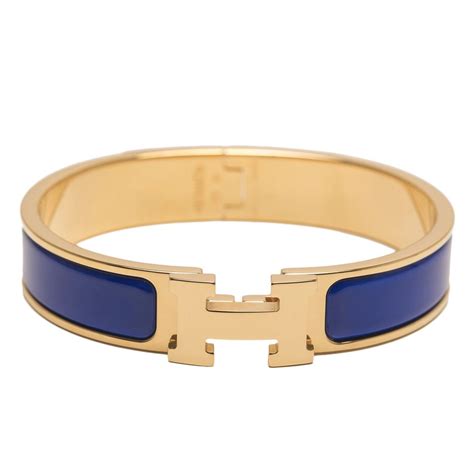 hermes royal blue bracelet|Hermes bracelet gold and white.